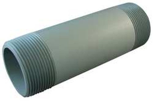 SPEARS 884-020 PIPE NIPPLE 1 IN PVC SCHEDULE 80 GRAY SPEARS 884-020 PIPE NIPPLE 1 IN PVC SCHEDULE 80 GRAY