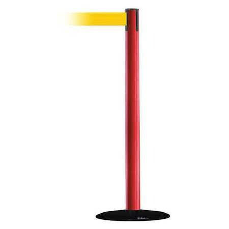 TENSABARRIER 889B-33-21-STD-NO-Y5X-C BARRIER POST W/ BELT 7-1/2 FT L YELLOW
