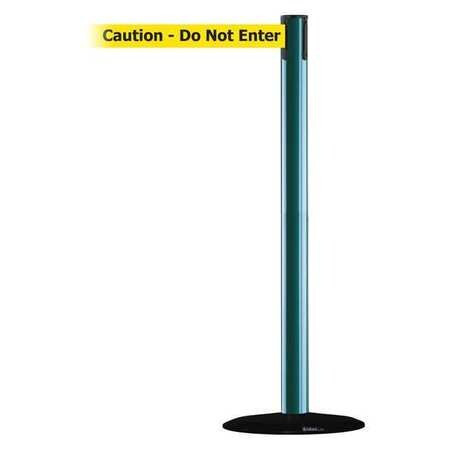 TENSABARRIER 889B-33-28-MAX-NO-YAX-C BARRIER POST WITH BELT 13 FT L YELLOW