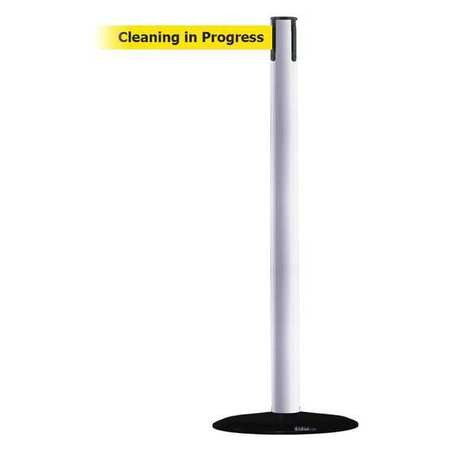 TENSABARRIER 889B-33-32-STD-NO-YCX-C BARRIER POST W/ BELT 7-1/2 FT L YELLOW
