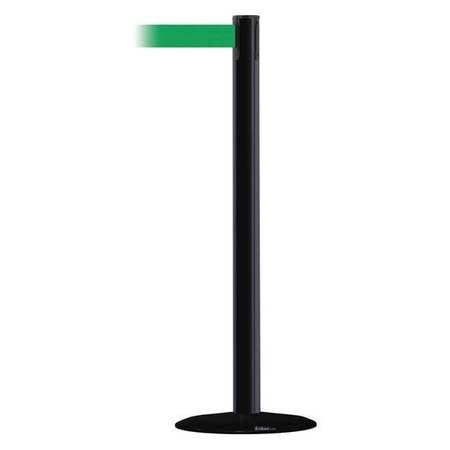 TENSABARRIER 889B-33-33-STD-NO-G6X-C BARRIER POST WITH BELT 7-1/2 FT L GREEN
