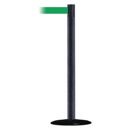 TENSABARRIER 889B-33-89-MAX-NO-G6X-C BARRIER POST WITH BELT 13 FT L GREEN