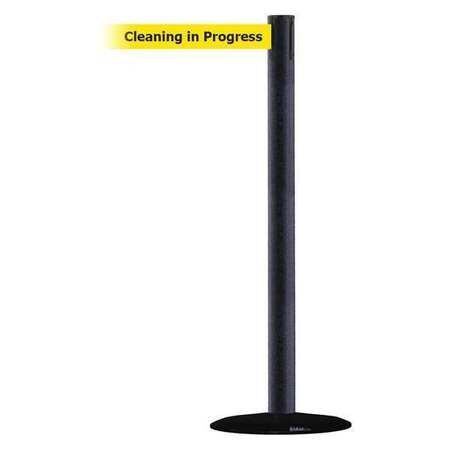 TENSABARRIER 889B-33-89-MAX-NO-YCX-C BARRIER POST WITH BELT 13 FT L YELLOW