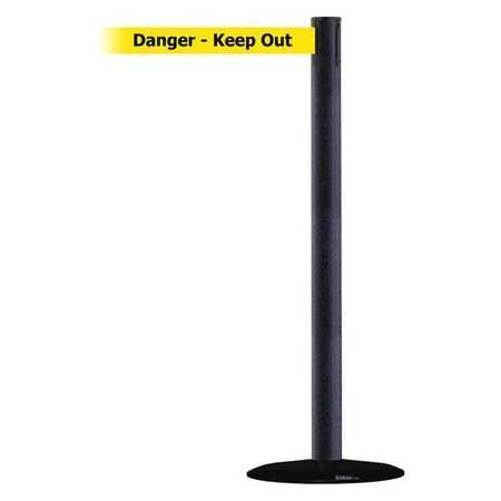TENSABARRIER 889B-33-89-MAX-NO-YDX-C BARRIER POST WITH BELT 13 FT L YELLOW