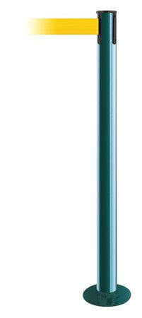 TENSABARRIER 889F-28-28-MAX-NO-Y5X-C FIXED BARRIER POST WITH BELT 13 FT L