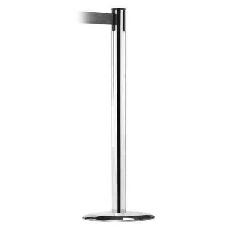 TENSABARRIER 889U-1P-1P-STD-NO-B9X-C BARRIER POST WITH BELT METAL 7-1/2 FT L