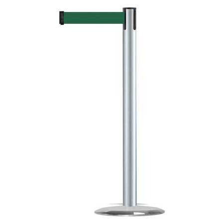 TENSABARRIER 889U-1S-1S-STD-NO-G7X-C BARRIER POST WITH BELT METAL 7-1/2 FT L