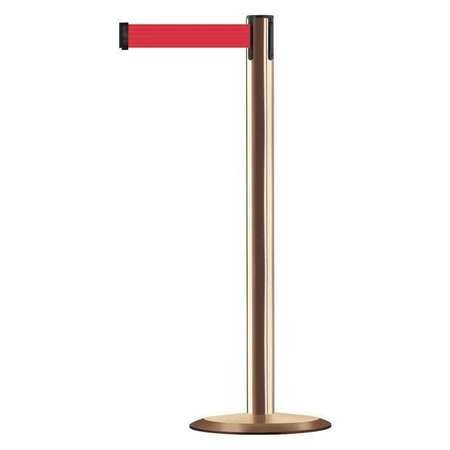TENSABARRIER 889U-2P-2P-MAX-NO-R5X-C BARRIER POST WITH BELT METAL 13 FT L