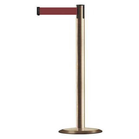 TENSABARRIER 889U-2S-2S-MAX-NO-R7X-C BARRIER POST WITH BELT METAL 13 FT L