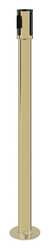 TENSABARRIER 890F-2S-2S-RCV RECEIVER POST 40-1/2 IN H SATIN BRASS