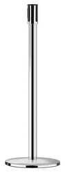TENSABARRIER 890U-1P-1P-1P-RCV-30AC65 RECEIVER POST 38 IN H POLISHED CHROME