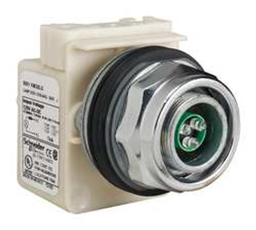 SCHNEIDER ELECTRIC 9001KP38LG PILOT LIGHT LED GREEN 120VAC/DC NO LENS