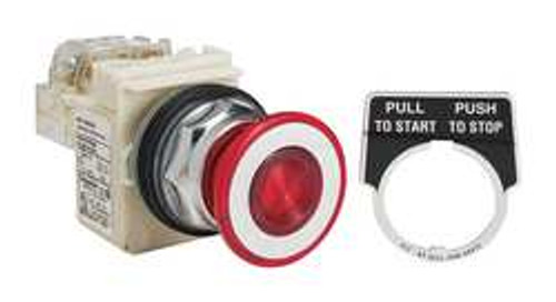 SCHNEIDER ELECTRIC 9001KR9P35LRRH13 ILLUM PUSH BUTTON 30MM 1NO/1NC RED SCHNEIDER ELECTRIC 9001KR9P35LRRH13 ILLUM PUSH BUTTON 30MM 1NO/1NC RED