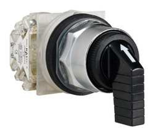 SCHNEIDER ELECTRIC 9001KS53FBH13 SELECTOR SWITCH 3 POS EXTENDED 30MM