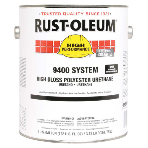 RUST-OLEUM 9465402 COATING, 9400, 1 GAL, RED, GLOSS, HIGH P