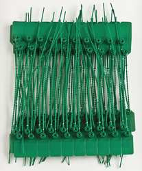 BRADY SPC ABSORBENTS 95144 PULL TIGHT SEAL PLASTIC GREEN PK 100