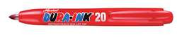 DURA-INK 96576G RETRACTABLE INK MARKER RED