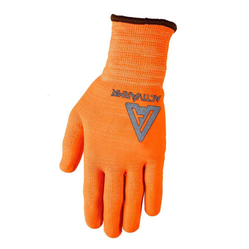 ANSELL 97-013-8 MED.DUTY HI-VIZÖGLV SMOOTH NIT PU COAT