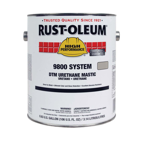 RUST-OLEUM 9805470 COATING, 9800, 1 GAL, RED, GLOSS, HIGH P