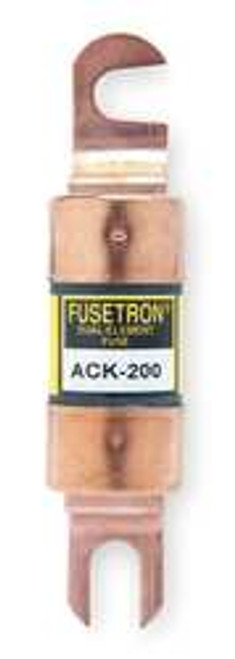 COOPER BUSSMANN ACK-200 LOW VOLTAGE FUSE 200A ACK 72VDC PAPER
