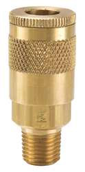 PARKER B14 COUPLER BODY BRASS MNPT 3/8 IN PIPE