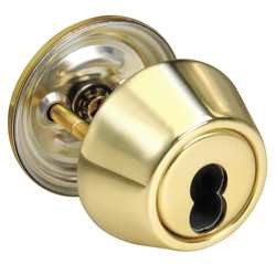 YALE B-D112 x 605 DEADBOLT BRIGHT BRASS