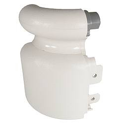 PAWLING CORP BRL-425V-0-313 LEFT HANDRAIL RETURN CHAMPAGNE 3-1/8IN.