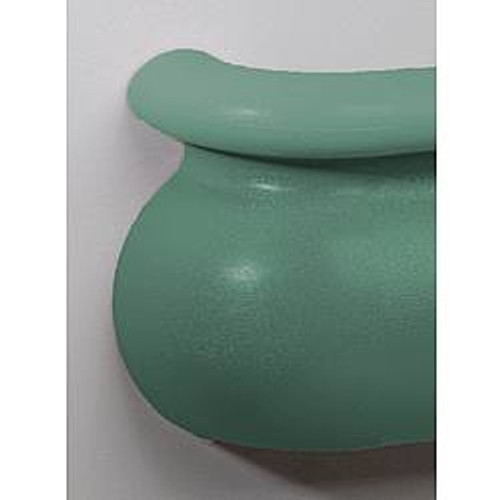 PAWLING CORP BRL-625S-0-377 LEFT HANDRAIL RETURN TEAL 3-3/16IN.