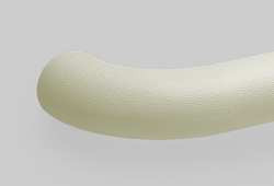 PAWLING CORP BRR-1225-0-370 H3482 RIGHT HANDRAIL RETURN EGGSHELL