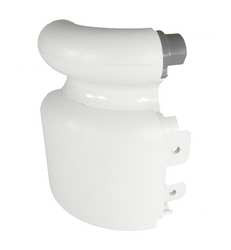 PAWLING CORP BRR-425V-0-210 H3477 RIGHT HANDRAIL RETURN SILVER-GRAY