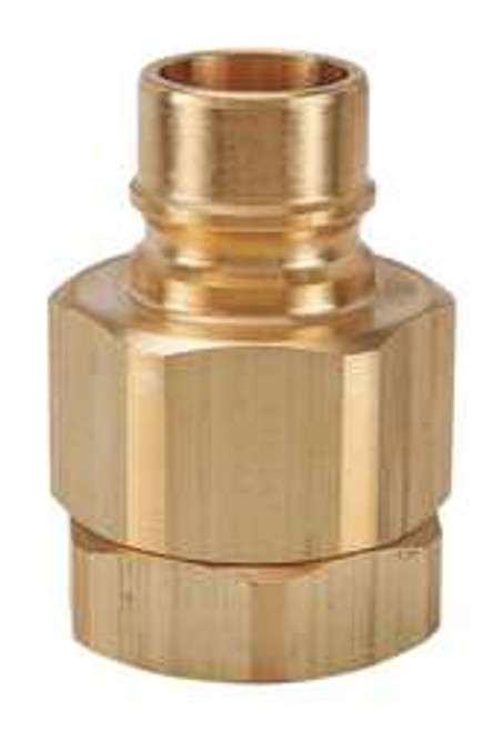 SNAP-TITE BVHN4-4FV COUPLER NIPPLE 1/4-18 BODY BRASS