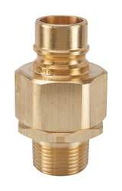 SNAP-TITE BVHN4-4M COUPLER NIPPLE 1/4-18 BODY BRASS