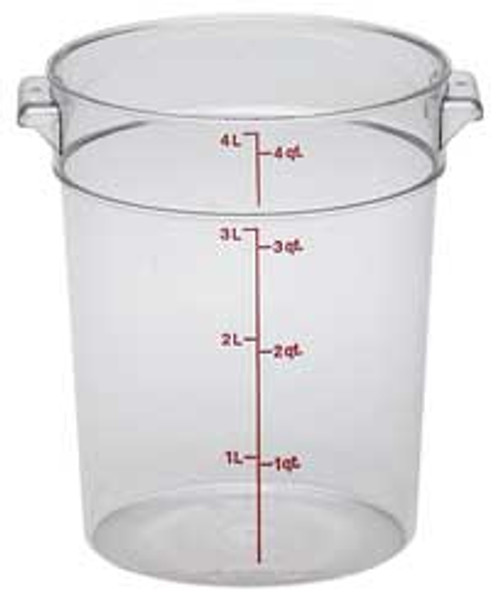 CAMBRO MANUFACTURING CARFSCW4135 ROUND CONTAIN. USE LID 4UKA9 PK 12 CAMBRO MANUFACTURING CARFSCW4135 ROUND CONTAIN. USE LID 4UKA9 PK 12