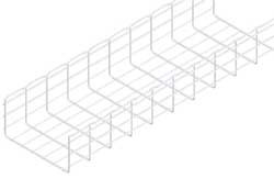 CABLOFIL CF150/300EZ WIRE MESH CABLE TRAY,12X6IN,10 FT