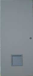 CECO CHMDL 30 68- 24 x24  Vent CU D2863 STEEL DOOR WITH LOUVERS 80X36 IN