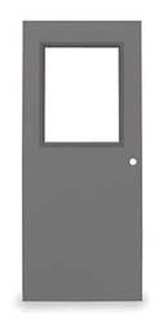 CECO CHMD x HG28 68 x CY-CE-16ga D3656 HALF GLASS STEEL DOOR 80X32 IN 16 