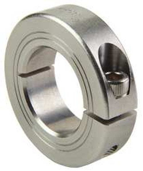 RULAND MANUFACTURING CL-20-ST SHAFT COLLAR CLAMP 1PC 1-1/4 IN 316 SS