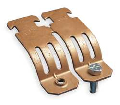 CADDY COPC0050CP COPPER TUBING STRUT CLAMP SIZE 1/2 IN