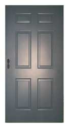 CECO CSPD-FL3070-MORT-CE D2917 SIX PANEL STEEL DOOR 84X36 MORTISE