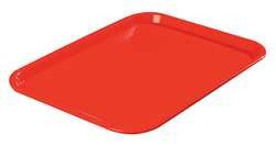CARLISLE CT141805 CAFETERIA TRAY RED 15 LB CAP.