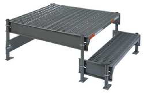 EGA PRODUCTS, INC. CW1-27-3-6 CUSTOM WK PLTFRM STL 24 TO 27 IN H