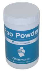 CLEANWASTE D105POW POO POWDER WASTE TREATMENT 120 SCOOPS