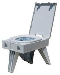 CLEANWASTE D119PET PORTABLE TOILET PLASTIC WT. 8.43 LB