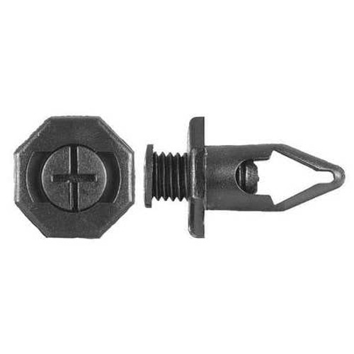 DISCO D-124PK RETAINER BLK NYLON 10MM 24MM L PK10 DISCO D-124PK RETAINER BLK NYLON 10MM 24MM L PK10