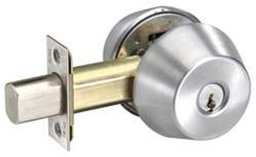 YALE D222 X 626 DEADBOLT SATIN CHROME