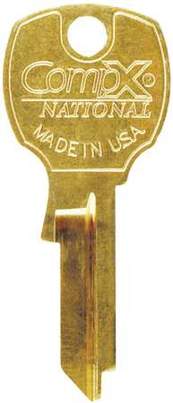 COMPX NATIONAL D4300 KEY BLANK FOR C8710 - C8735 LOCKS