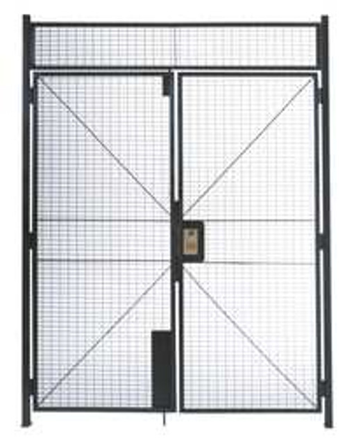 WIRECRAFTERS DHD6710 DOUBLE HINGED GATE 6 FT X 7 FT 3-1/4 IN