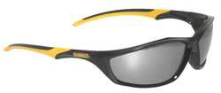 DEWALT TOOLS DPG96-6D SAFETY GLASSES SLVR MIRROR SCRTCH-RSSTNT