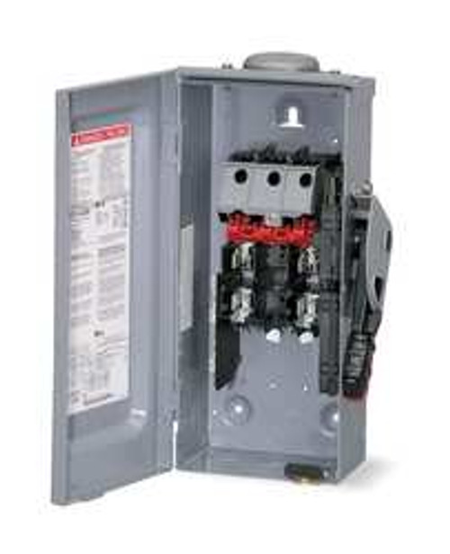 SQUARE D DU221RB SAFETY SWITCH 30A 240VAC/DC 1PH