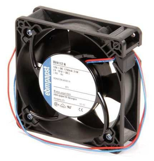 EBM DV4112N AXIAL FAN 12VDC 4-2/3IN H 4-2/3IN W